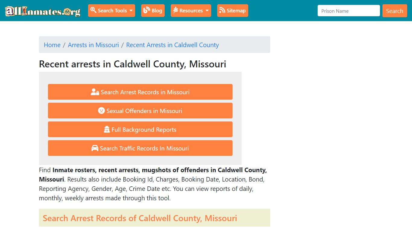 Recent arrests in Caldwell County, Missouri | Mugshots, Rosters ...